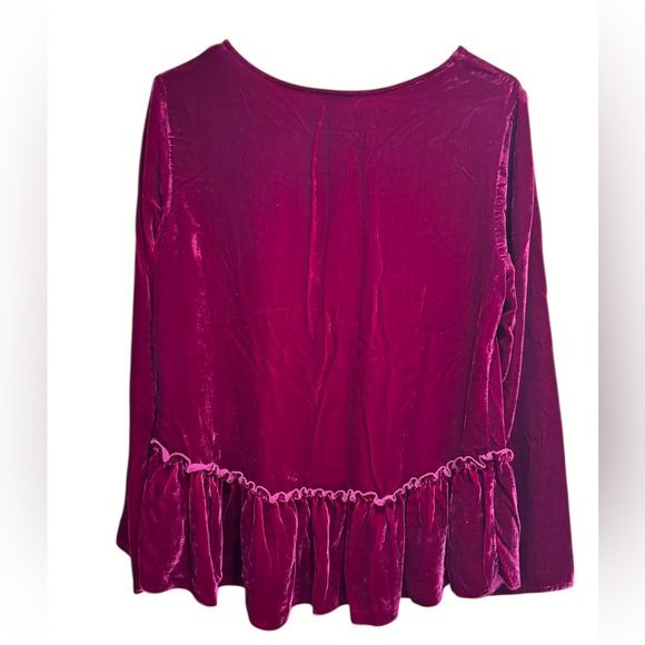 Sundance Velvet silk blend top - Picture 2 of 5